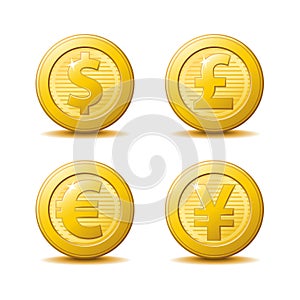 Gold Coin Icons photo
