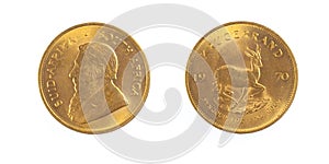Gold coin of South Africa