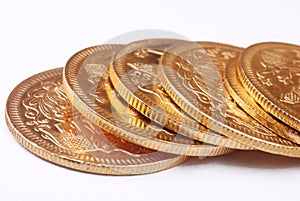 Gold coins