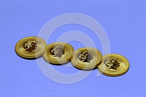 Gold coins