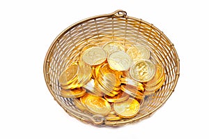 Gold coins