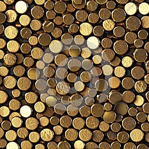 Gold coins background,  Golden coins texture,  Gold coins background,  Gold coins background