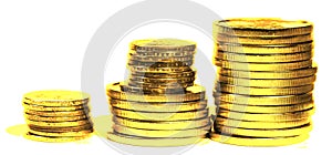 Gold Coins for Wealth and Riches