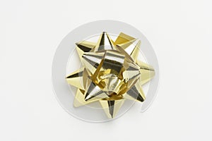 Gold color ornament for gift boxes