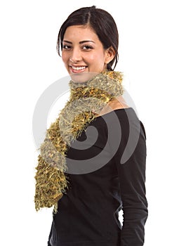 Gold Couture Scarf