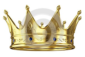 Gold crown photo