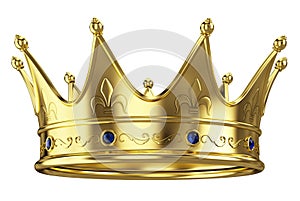 Gold crown