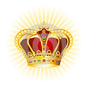 Gold crown concept