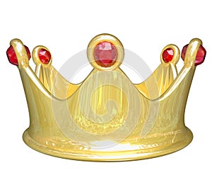 Gold Crown Top Tier Royal Treatment King Queen Prince Princess