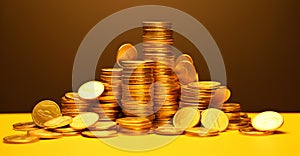 Gold currency, golden coins, gold coinage, Aureate currency