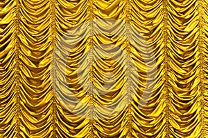 Gold curtain texture
