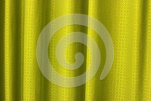 Gold curtain texture background