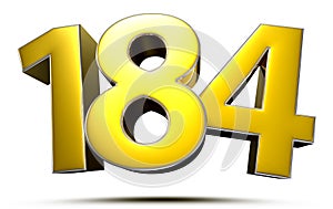 184 gold.