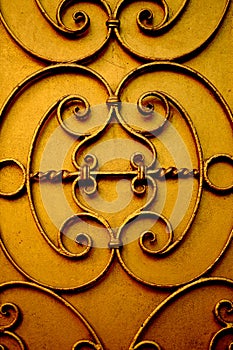 Gold Door Texture photo