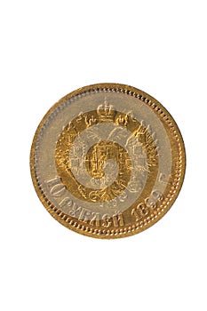 The gold ducat of the royal coinage