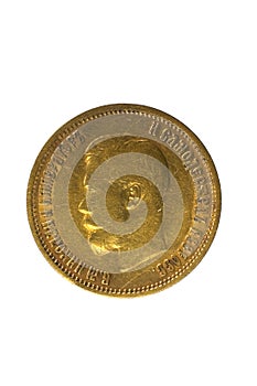 The gold ducat of the royal coinage