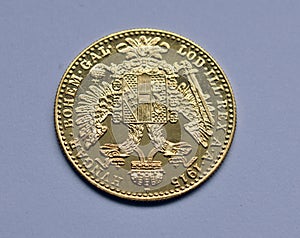 Gold ducats of Austria-Hungary photo