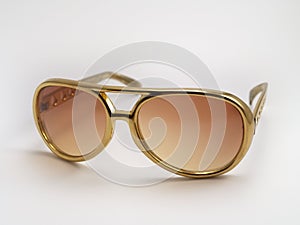 Gold Elvis Presley Sunglasses
