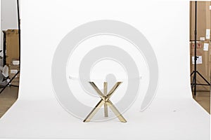 Gold End Table, Bernhardt End Table , Coffee Table Ã¢â¬â Copper Luxe, Gold Glass Coffee Table Regarding Rollo Round Designs photo