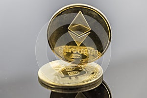 Gold Etherium Token on Bitcoin Token