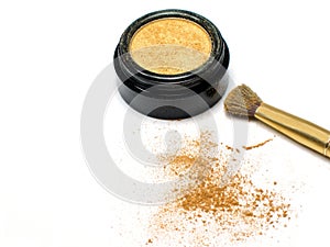 Gold Eyeshadow photo