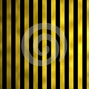 Gold Faux Foil Black Metallic Stripes Background Striped photo