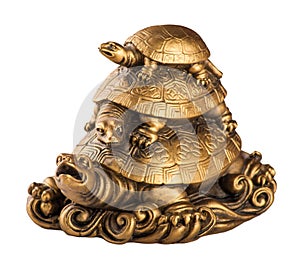 Gold feng-shui turtles_1