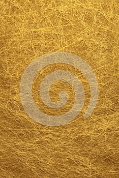 Gold Fibrous Background