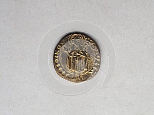 Gold Florin coin photo