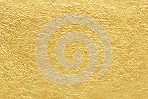 Gold foil background texture