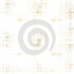Gold foil seamless vector grunge texture background. Patina scratch golden repeating tile. Distressed effect texture photo