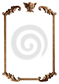 Gold frame