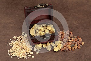 Gold Frankincense and Myrrh