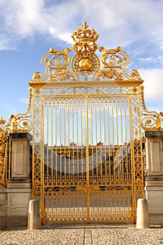 Gold gate - Palace of Versailles