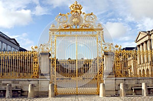 Gold gate - Palace of Versailles