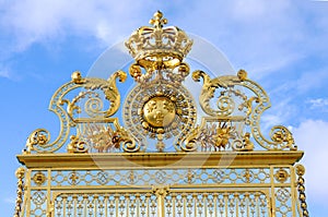 Gold gate - Palace of Versailles