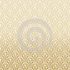Gold Gatsby Art Deco Pattern Background Design