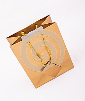 Gold gift bag