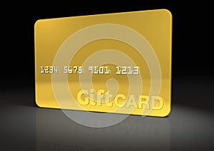 Gold Gift Card