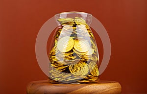 gold in a glass bottle Invest in high value gold gold market gold stocks