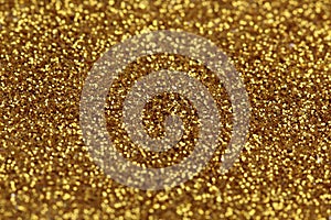 Gold glitter abstract background