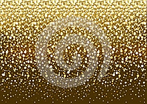 Gold Glitter Background