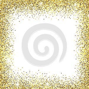 Gold glitter background