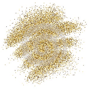 Gold glitter background