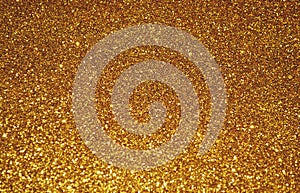 Gold glitter background - image