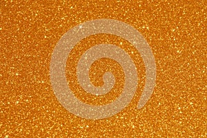 Gold Glitter Background - Stock Photo