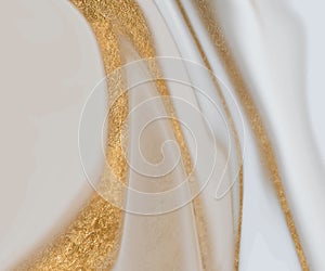 Gold glitter liquid abstract texture