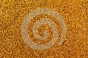 Gold Glitter Sparkle Background