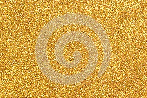 Gold glitter texture background