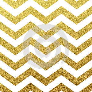 Gold glittering zigzag pattern